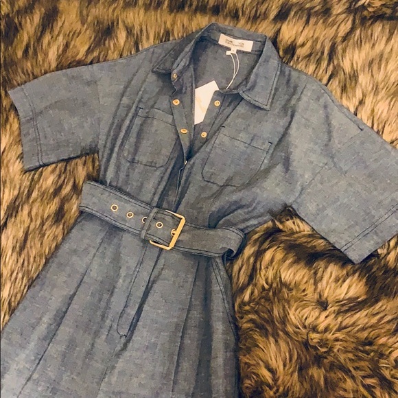 Diane Von Furstenberg linen jumpsuit - Picture 9 of 16